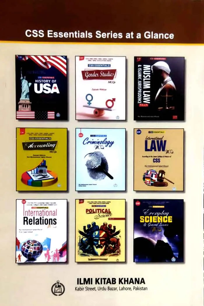 Ilmi Islamic History & Culture for CSS | Essentials & MCQs by Muhammad Hassan Jutt