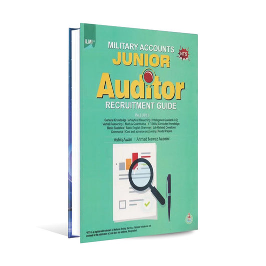 Ilmi Junior Auditor Guide Book by Ahmad Nawaz Azeemi - Multan Kitab Ghar
