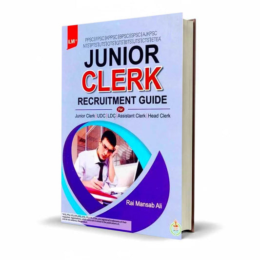 Ilmi Junior Clerk Guide Book For PPSC FPSC By Rai Mansab Ali