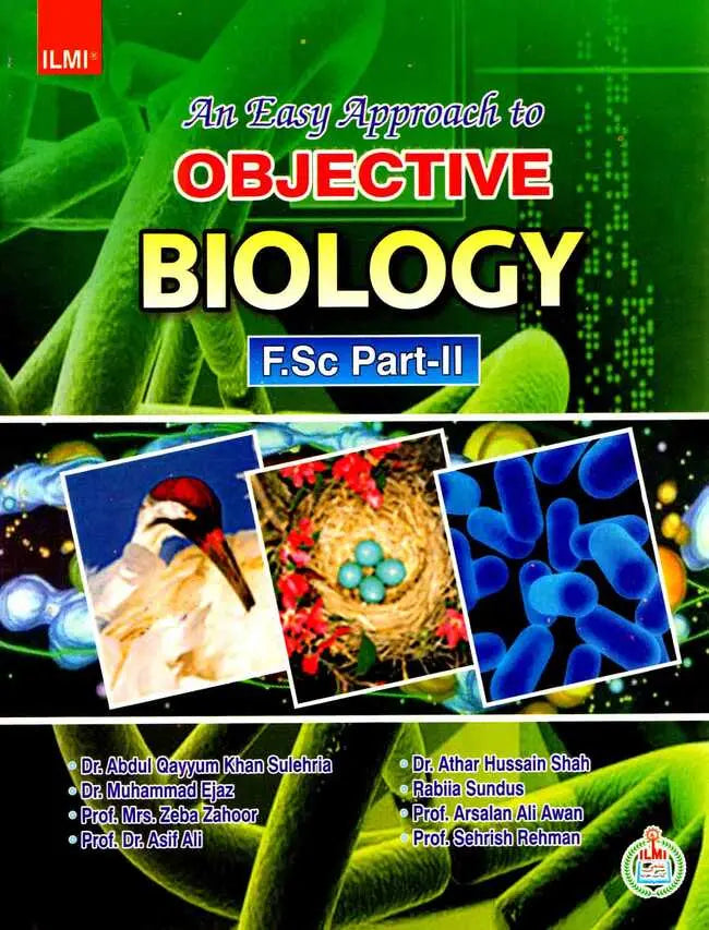 Ilmi Objective Biology For FS.c Part 2 by Dr. Muhammad Ejaz Multan Kitab Ghar