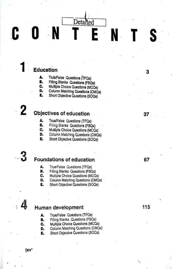 Ilmi Objective in Education Book For F.A Part-1 by Maqbool Ahmed