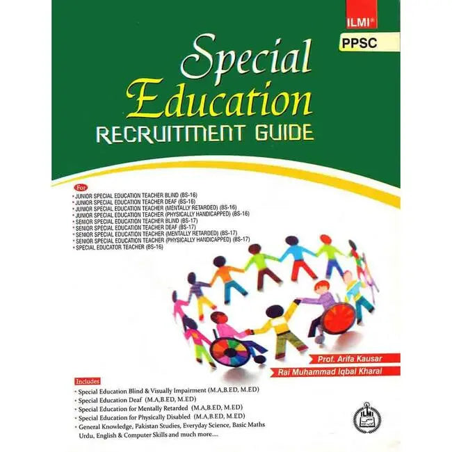 Ilmi Special Education Recruitment Guide For PPSC Book By Prof. Arifa Kausar Multan Kitab Ghar