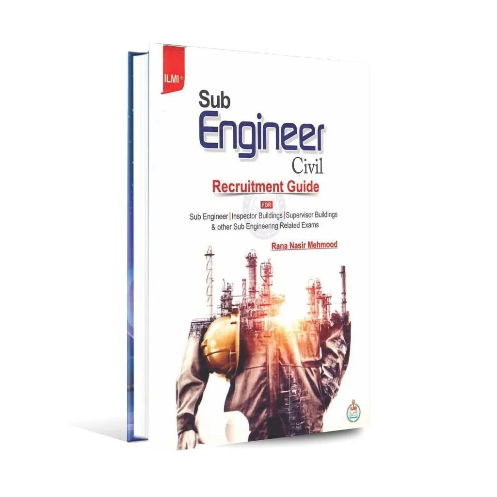 Ilmi Sub Engineer Civil Recruitment Guide Book By Rana Nasir Mehmood Multan Kitab Ghar