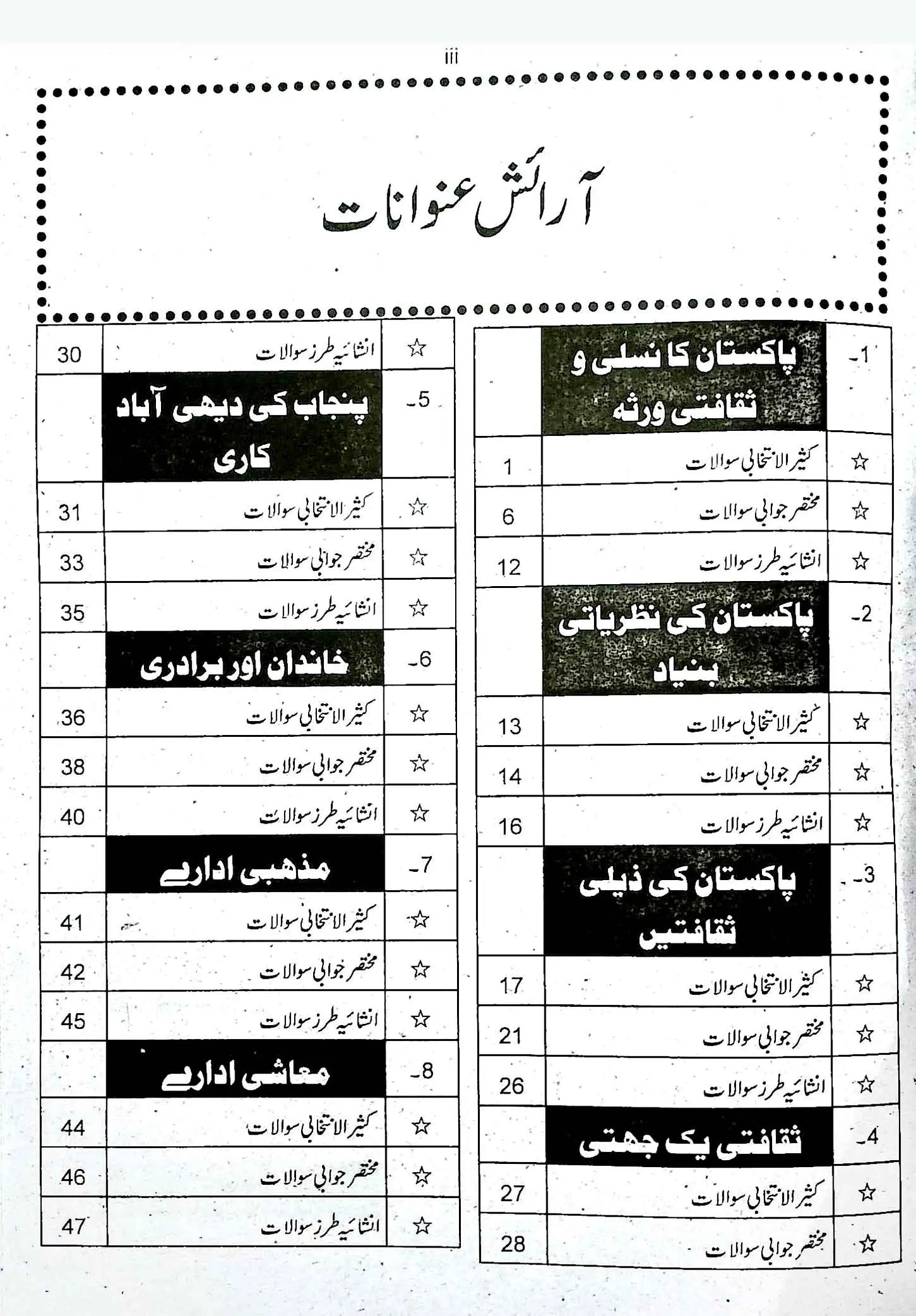 Ilmi Up-to-date solved paper Imraniyat Book for class 12th 2015-2024 Multan Kitab Ghar