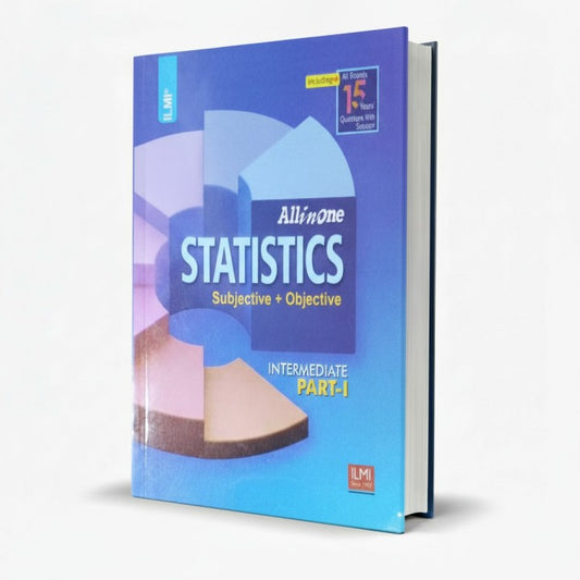 Ilmi All-in-One Statistics Sub & Obj for Intermediate Part-I by Usman Jillani MKG