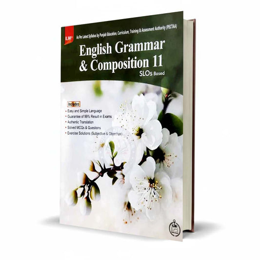 Ilmi English Grammar & Composition Book Intermediate Part 1