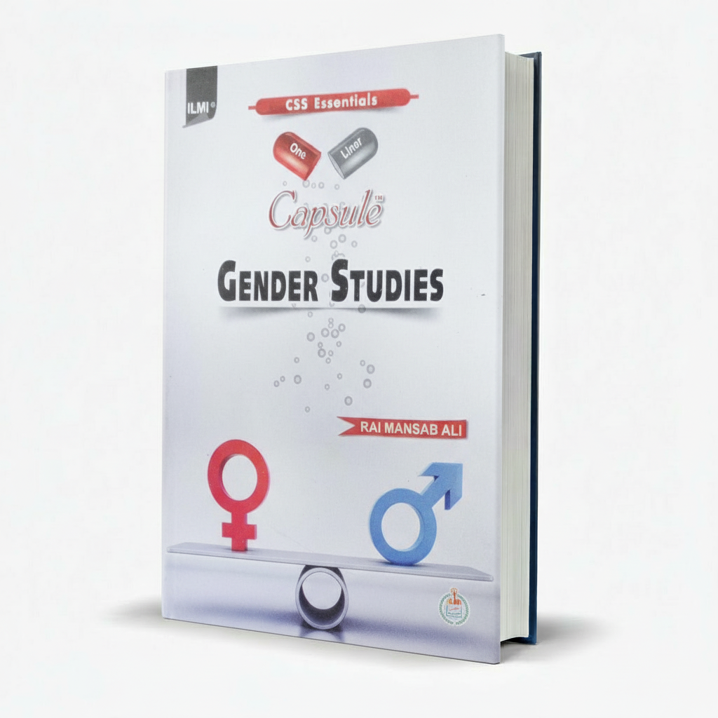 Ilmi One Liner Capsule Gender Studies for CSS by Rai Mansab Ali MKG