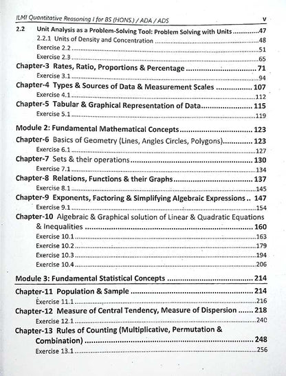Ilmi Quantitative Reasoning-1 for ADP & BS | Ahmad Khan Sherwani - MKG