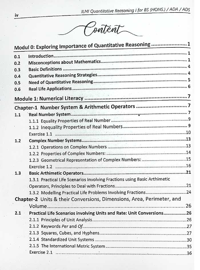 Ilmi Quantitative Reasoning-1 for ADP & BS | Ahmad Khan Sherwani - MKG