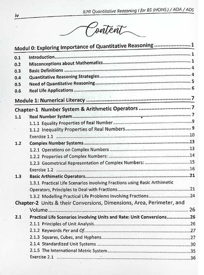 Ilmi Quantitative Reasoning-1 for ADP & BS | Ahmad Khan Sherwani - MKG