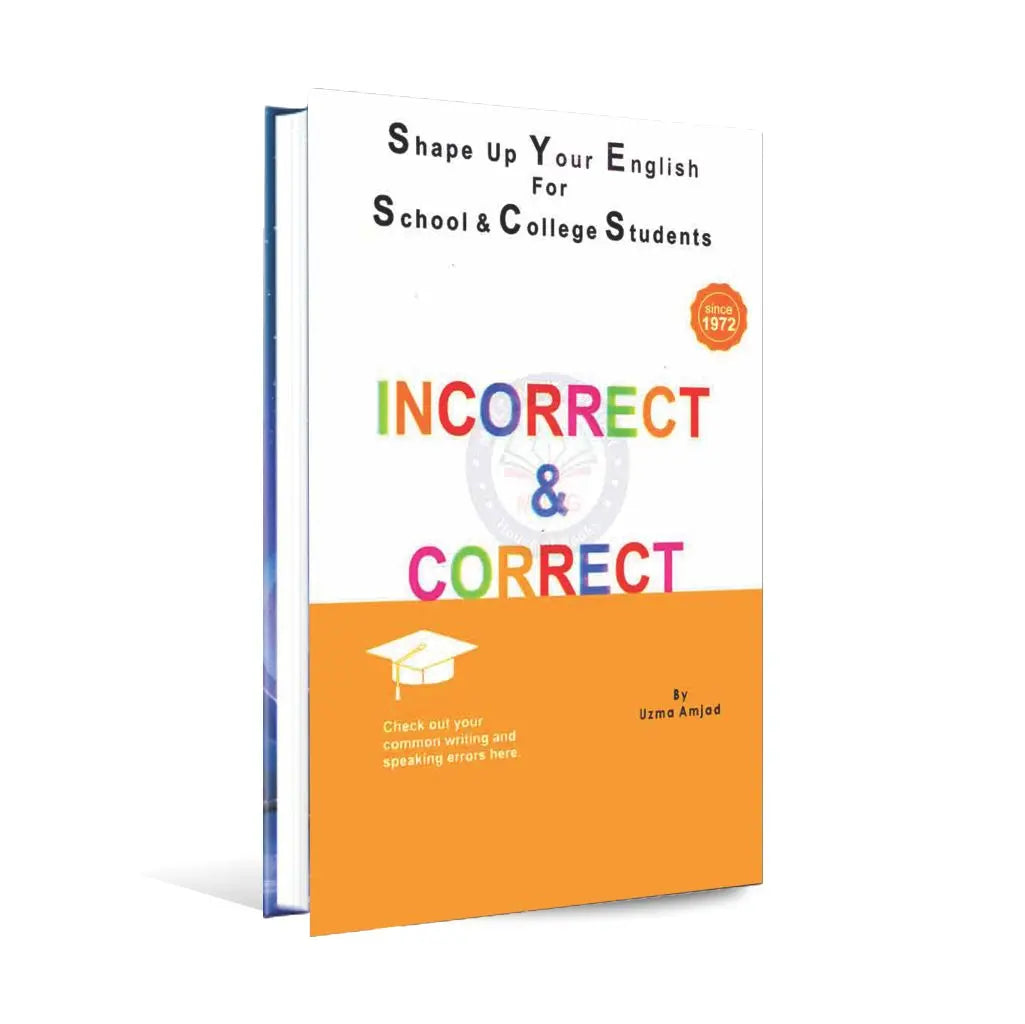 Incorrect and Correct English Grammar Book By Uzma Amjad - MKG Multan ...