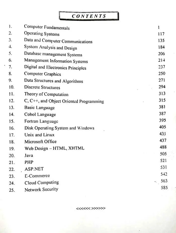 Information Technology computer Science MCQ's for Lecturer, NTS, BTS, NAT,GAT and Admission Test By J. Jaiswal A.R Bajwa Multan Kitab Ghar