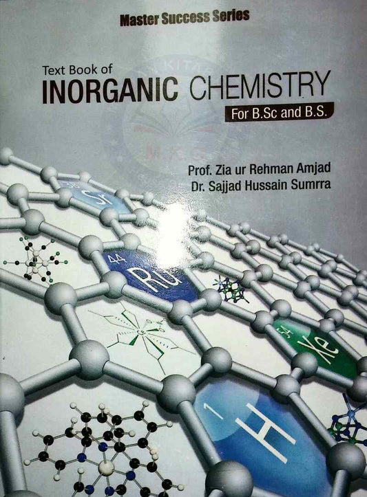 Inorganic Chemistry Book For BS By Prof. Zia ur Rehman Multan Kitab Ghar