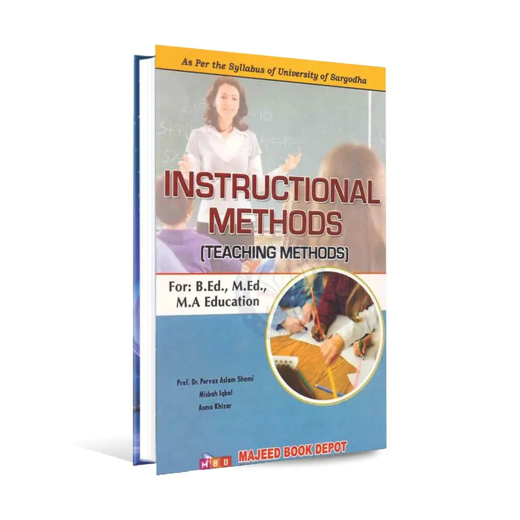 Instructional Methods Teaching Methods Book for B.Ed by Misbah Iqbal Multan Kitab Ghar