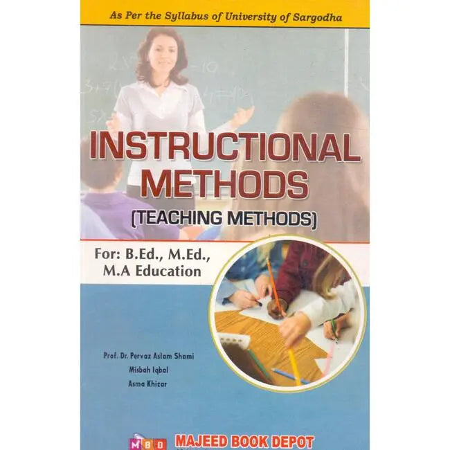 Instructional Methods Teaching Methods Book for B.Ed by Misbah Iqbal Multan Kitab Ghar