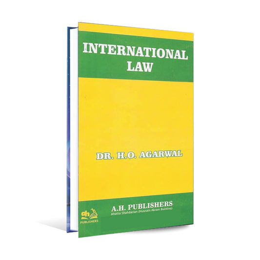 International Law Book by Dr. H.O Agarwal