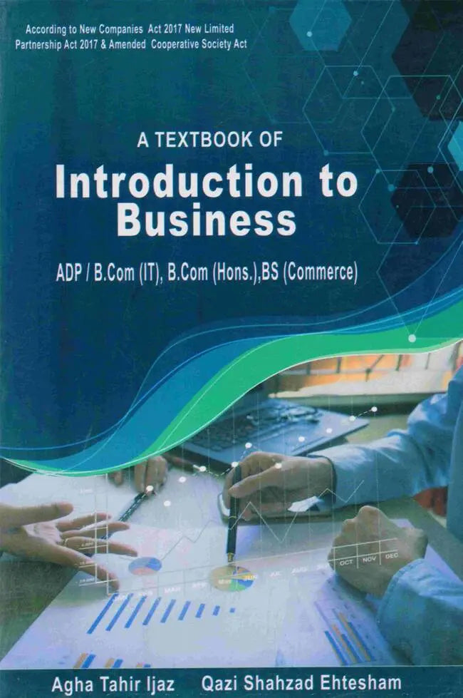 Introduction To Business Text Book For BS By Agha Tahir Ijaz Multan Kitab Ghar