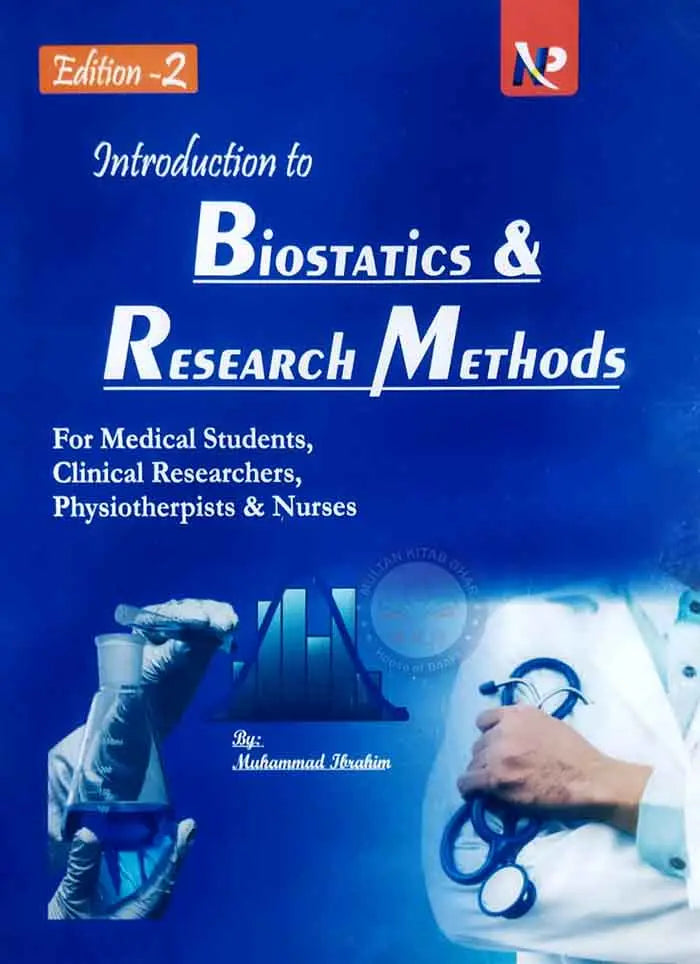 Introduction to Biostatistics and Research Methods Book by Muhammad Ibrahim Multan Kitab Ghar