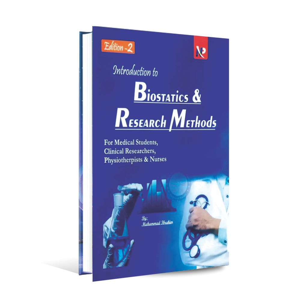 Introduction to Biostatistics and Research Methods Book by Muhammad Ibrahim Multan Kitab Ghar