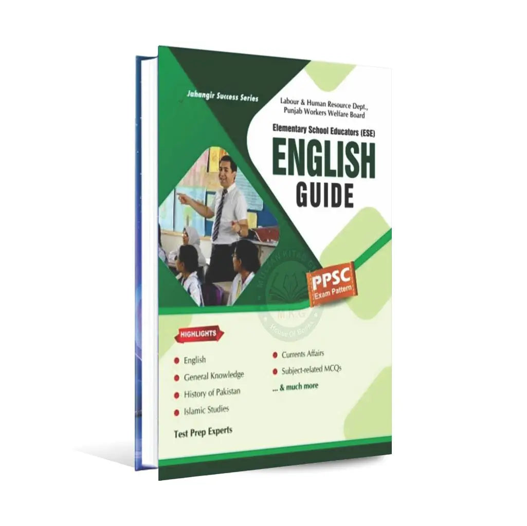 JSS ESE English Guide Book PPSC Exam Pattern by Test Prep Experts Multan Kitab Ghar