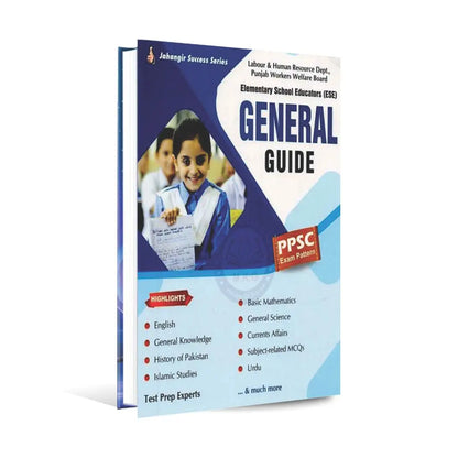 JSS Elementary School Educators General Guide Book PPSC Exam Pattern Multan Kitab Ghar
