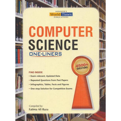 JWT Computer Science One Liner Book by Fatima Ali Raza Multan Kitab Ghar