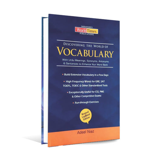 JWT Discovering the World of Vocabulary For CSS PMS By Adeel Niaz Multan Kitab Ghar
