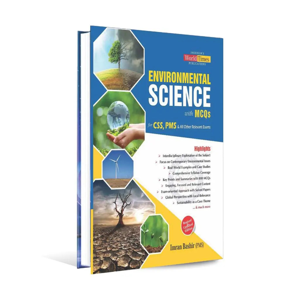 JWT Environmental Science With MCQs Book For CSS By Imran Bashir Multan Kitab Ghar