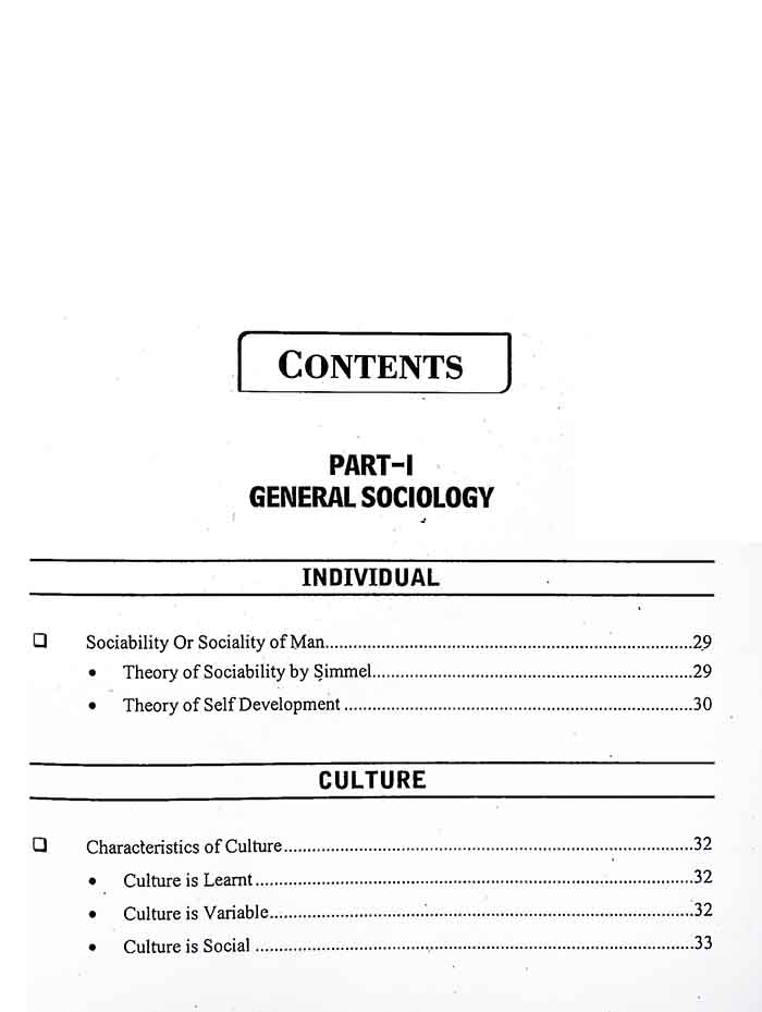 JWT Sociology Book for CSS, PMS, PCS & All Other Relevant Exams By Jawad Tariq