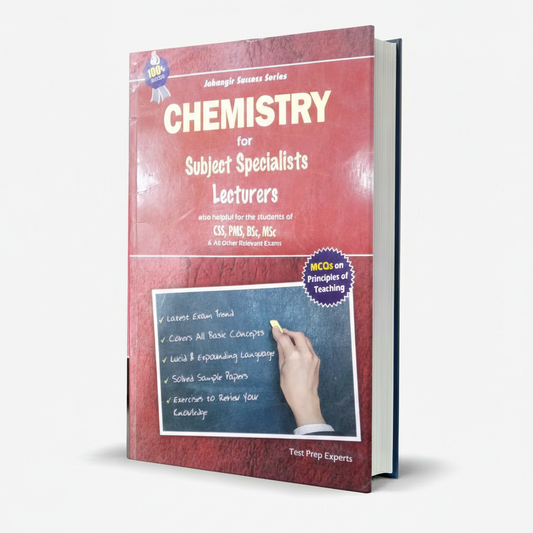 JWT Chemistry Subject Specialists & Lecturers CSS PMS Test Preparation MKG