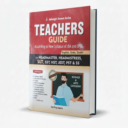 JWT Teachers Guide New Syllabus Headmaster SST HST JEST SLT Test Prep MKG
