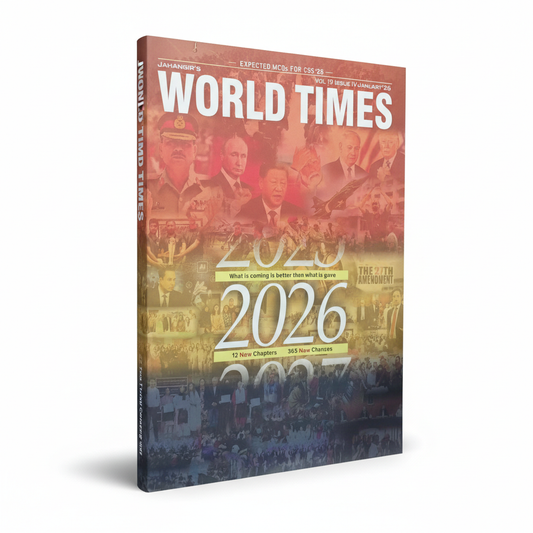 JWT World Times Magazine CSS Vol 19 Issue II January 2026 by Jahangir Publishers MKG