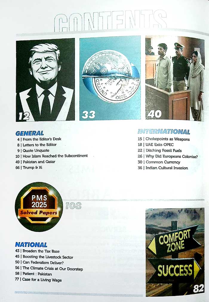JWT World Times Magazine CSS Vol 19 Issue VI June 2026 by Jahangir Publishers - MKG
