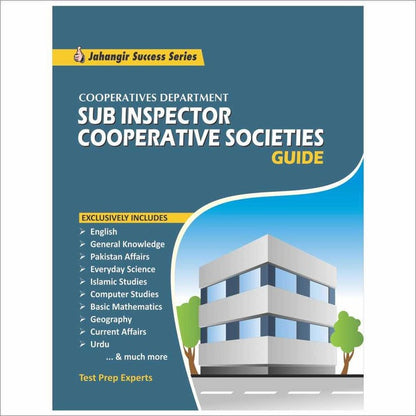 Jahangir Success Series Sub Inspector Cooperative Societies Guide Book Multan Kitab Ghar