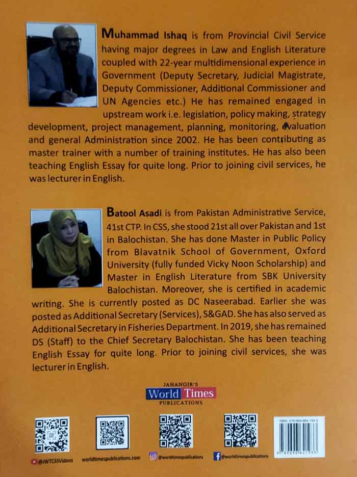 Jahangir A Stepwise Manual for Essay Writing for CSS,PMS,PCS - MKG