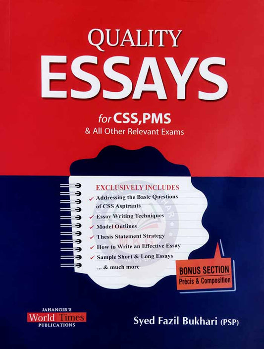 Jahangir Quality Essays for CSS & PMS by Fazil Bukhari MKG