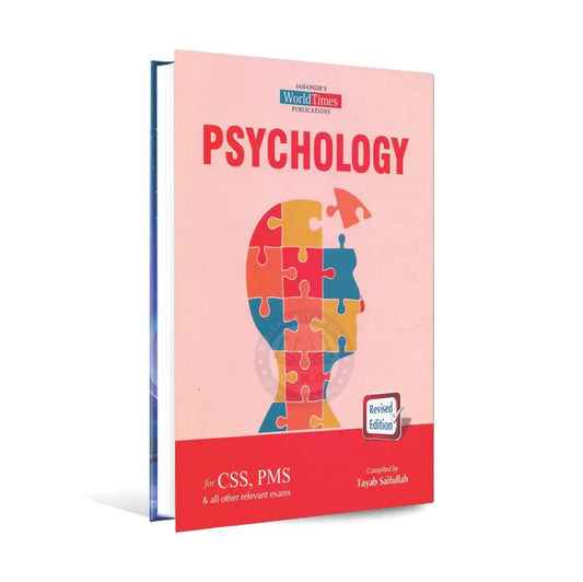 Jahangir's Worldtimes Psychology Book For CSS PMS By Tayab Saifullah Multan Kitab Ghar