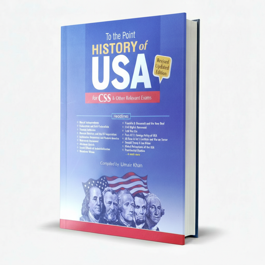 Jahangir to the Point History Of USA Book By Umair Khan MKG