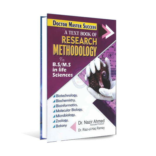 Doctor Master Success A Text Book of Research Methodology Book for B.S/M.s By Dr. Nazir Ahmed Multan Kitab Ghar