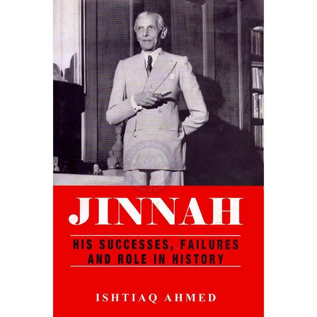 Jinnah His Success Failures and Role in History Book By Ishtiaq Multan Kitab Ghar