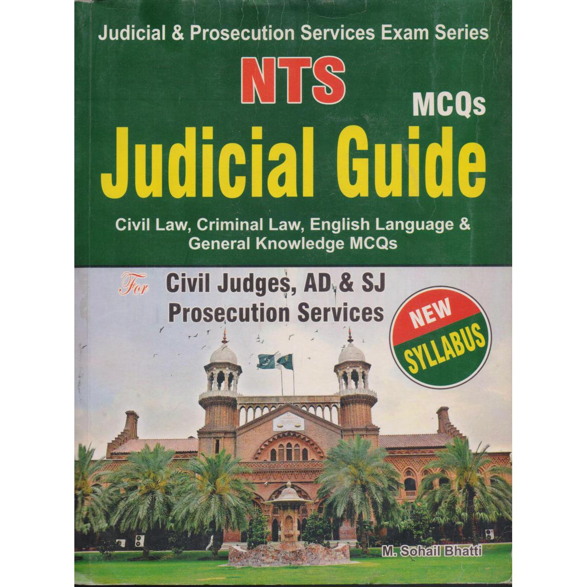 Judicial Guide MCQs for Civil Judges & Prosecution Service | New Syllabus - MKG