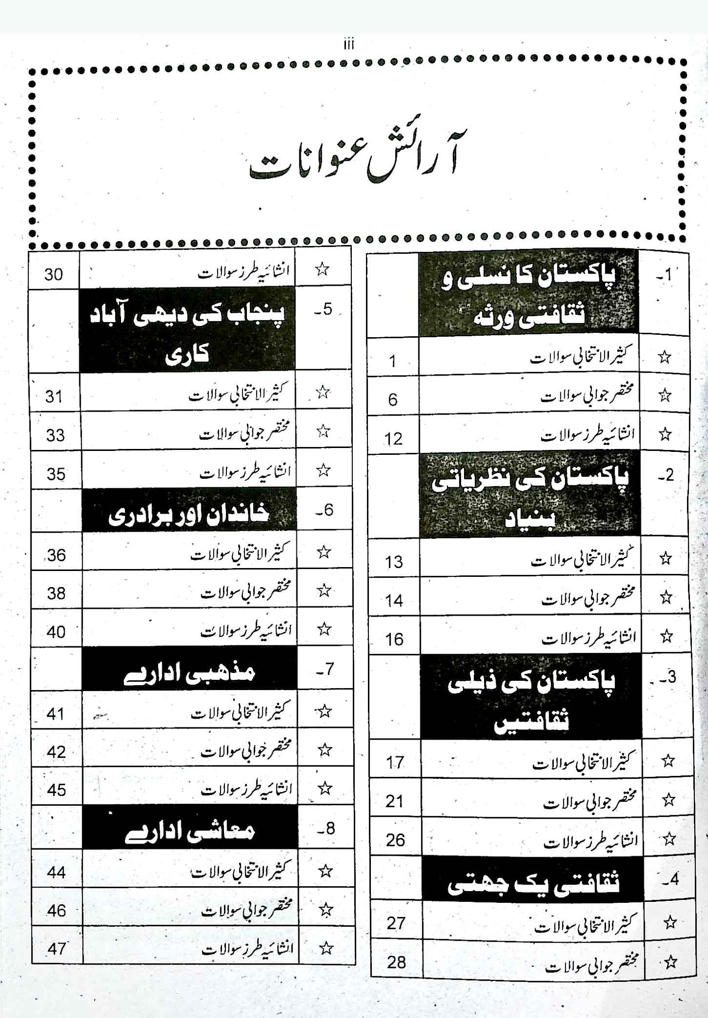 Ilmi Up-to-date solved paper Imraniyat Book for class 12th 2015-2024 Multan Kitab Ghar