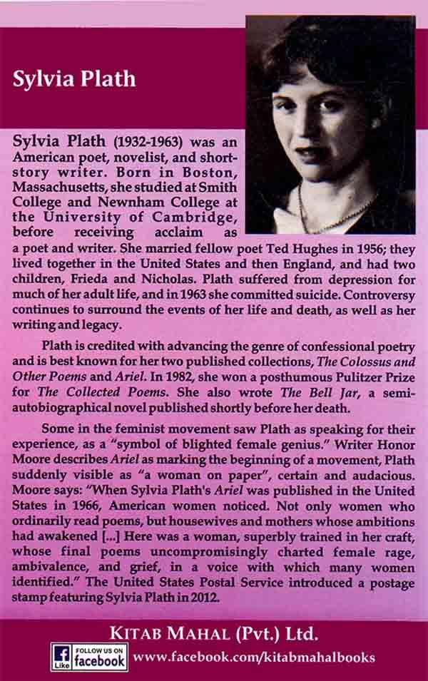 KM Literary Series Selected Poems Book by Sylvia Plath