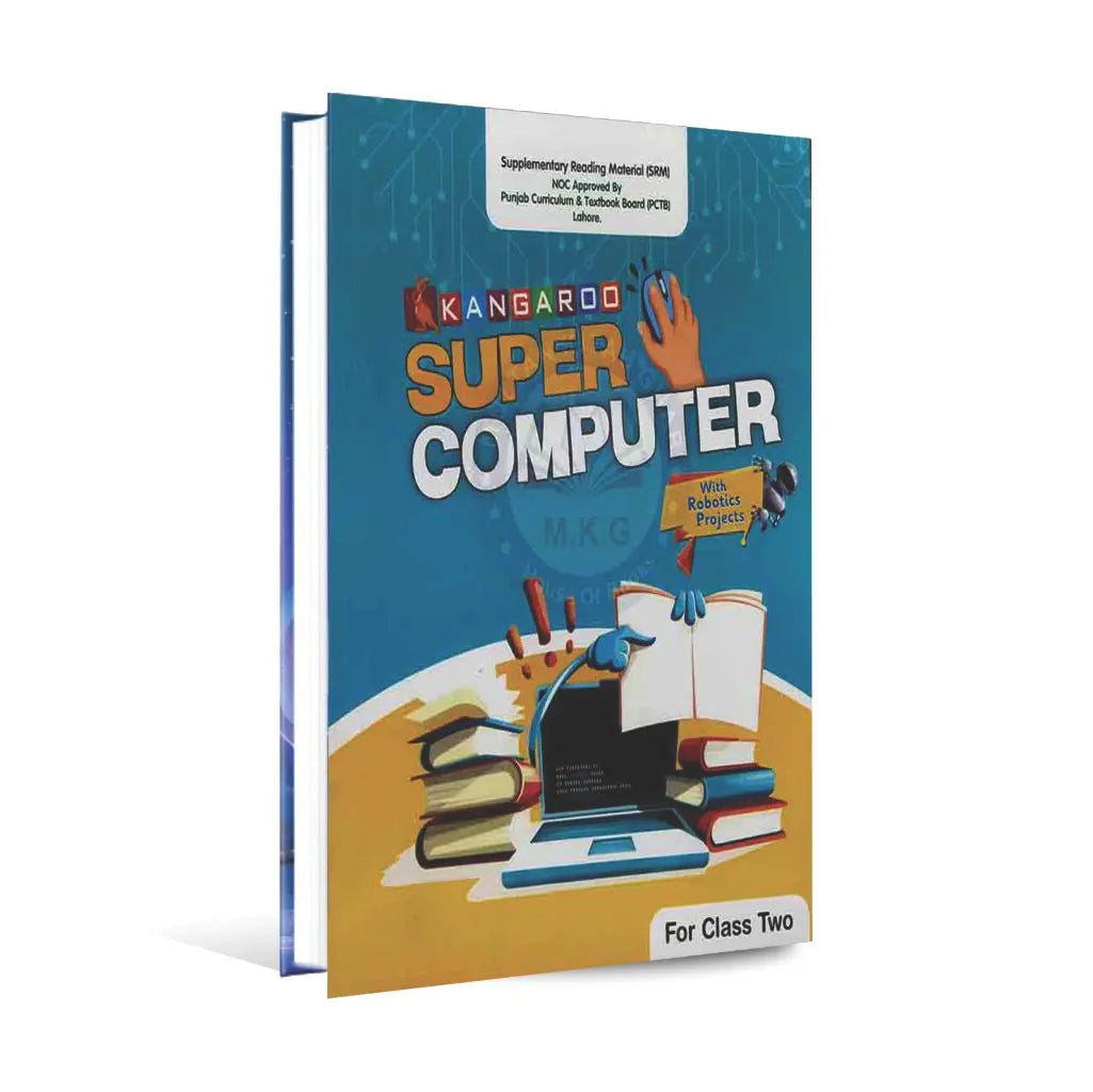 Kangaroo Super Computer For Class Two Book By M. Arslan Farooq Multan Kitab Ghar