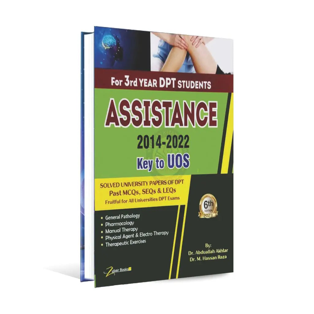 Key to UOS Assistance 2014-2022 for 3rd Year DPT Solved Papers of DPT by Dr. Abdullah Akhtar Multan Kitab Ghar