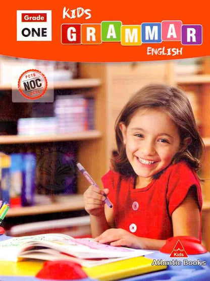 Kids Grammar English Book for Grade One by Javed Publisher Multan Kitab Ghar