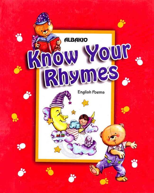 Know Your Rhymes Book For English Poems By Albakio Albakio