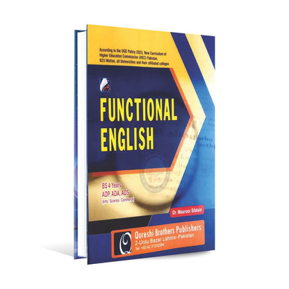 Functional English Book for Bs 4 years, ADP, ADA, ADS By Dr. Masroor Sibtain Multan Kitab Ghar