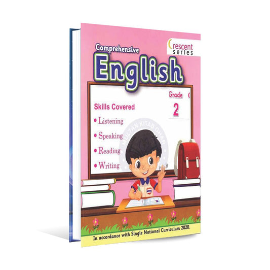 Comprehensive English Book For Grade 2 By Crescent Series Multan Kitab Ghar