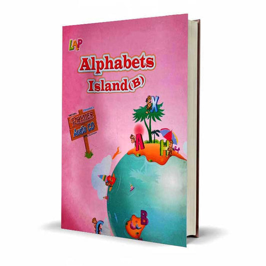 LAP Alphabets Island B with Rhymes Audio CD | Complete Learning Book